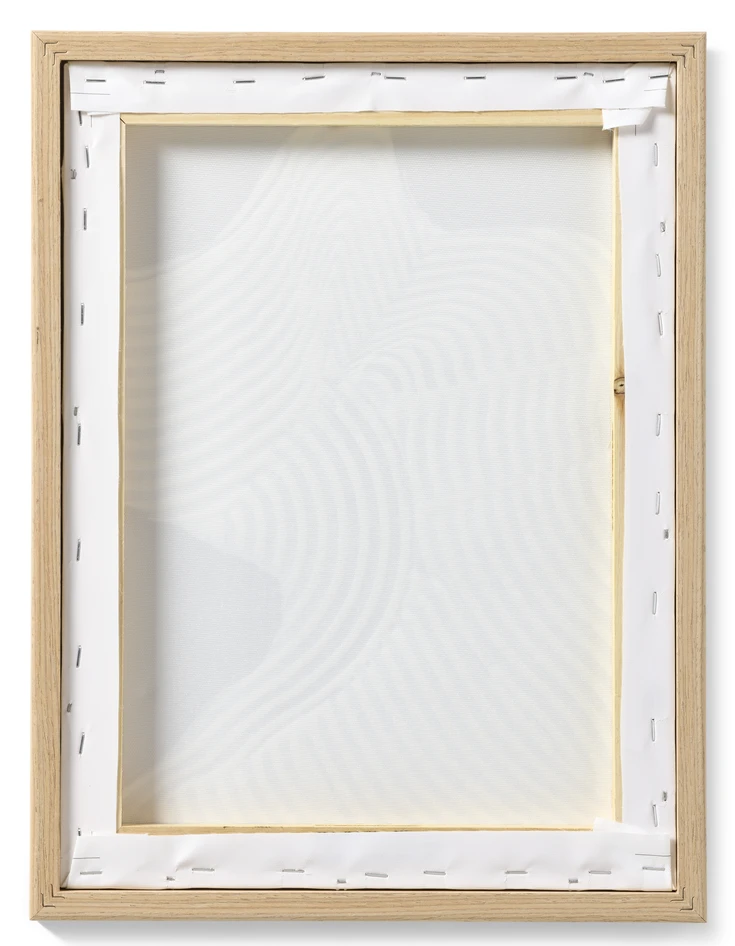 Raw Organic - Canvastavla, B 33 H 34 cm - Beige