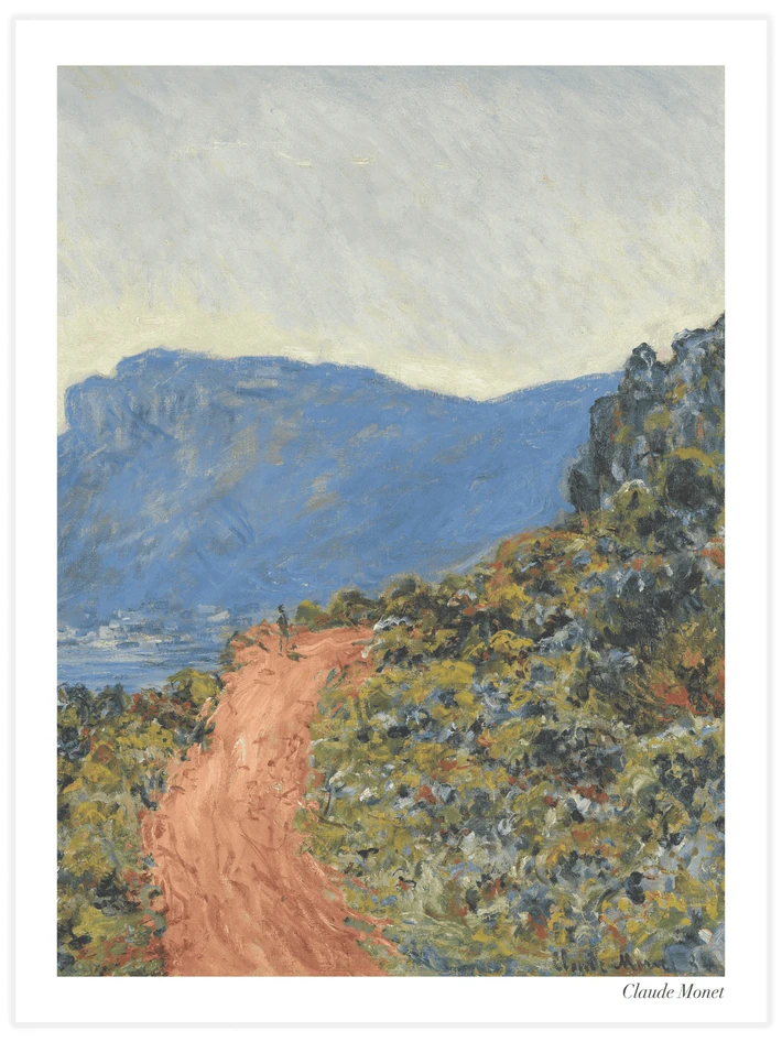 La Corniche Near Monaco - Poster