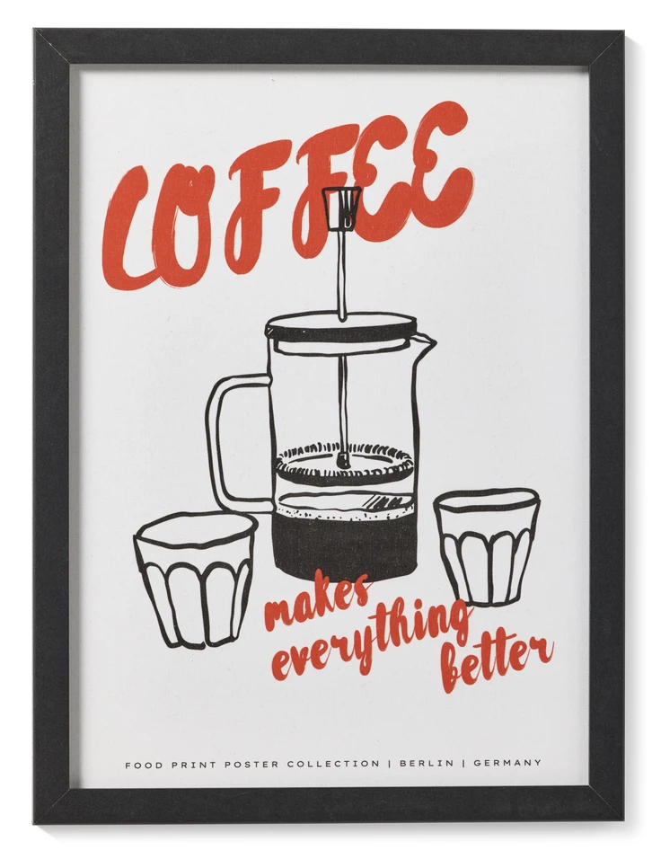 Coffee - Tavla, 30x40 cm - Flerfärgad