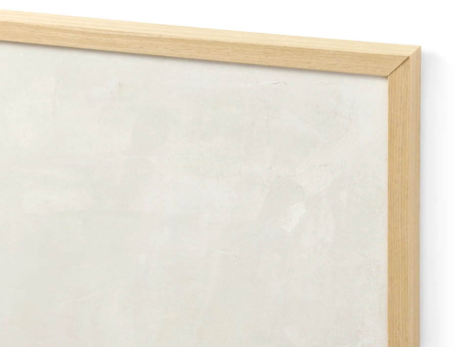 Trace of nature - Canvastavla, B 101 H 101 cm - Beige
