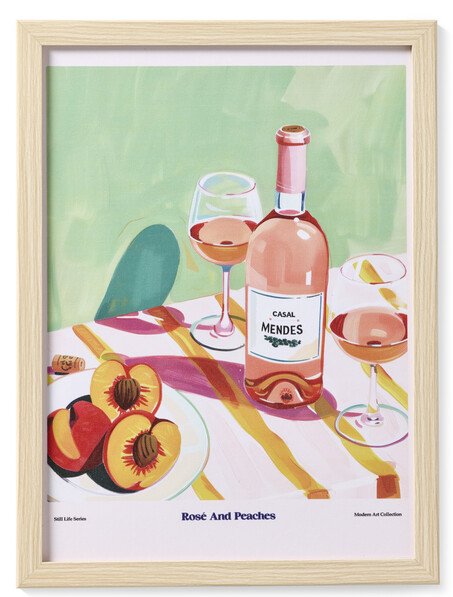 Peaches - Tavla, B40 H30 cm - Flerfärgad