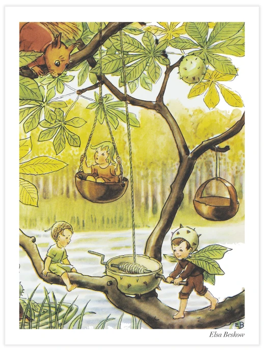 Nutta åker hiss, Poster