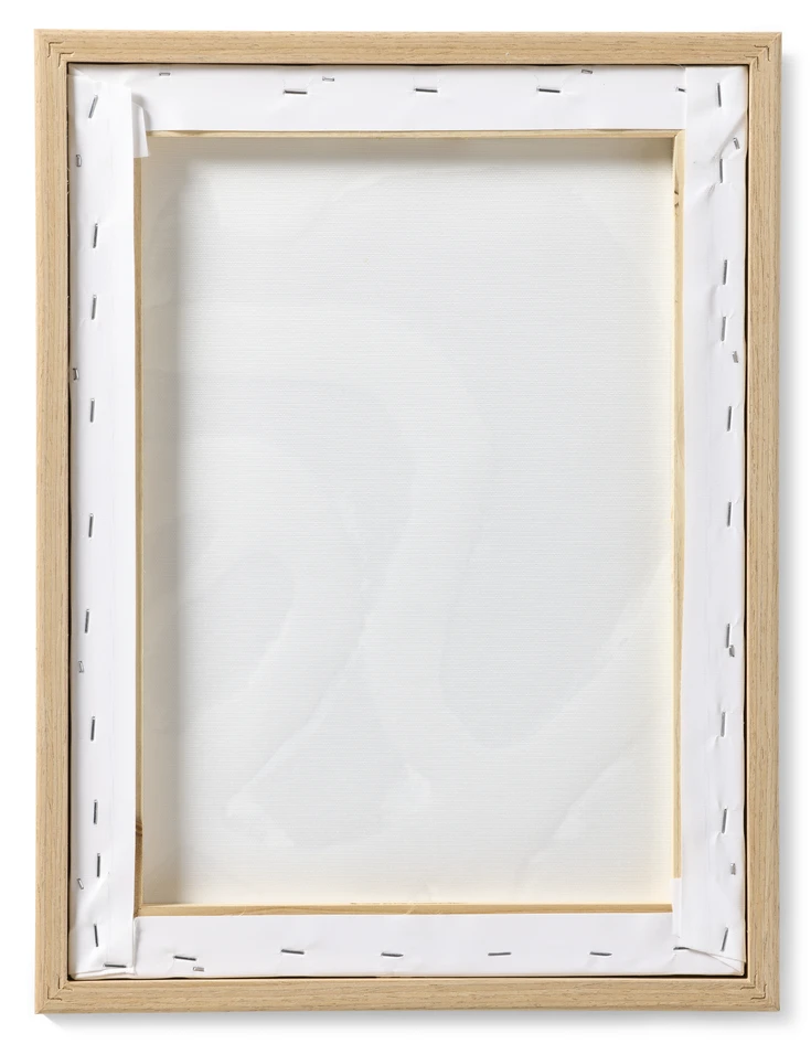 Raw Shape 3 - Canvastavla, B 33 H 43 cm - Beige