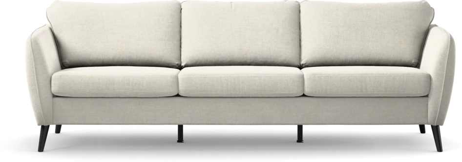 County - 3-sits soffa - Vit