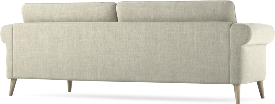 Bridge - 3-sits soffa svängd - Beige