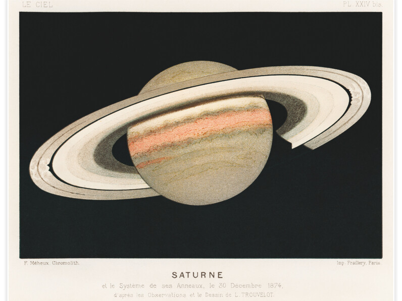 Saturne - Poster