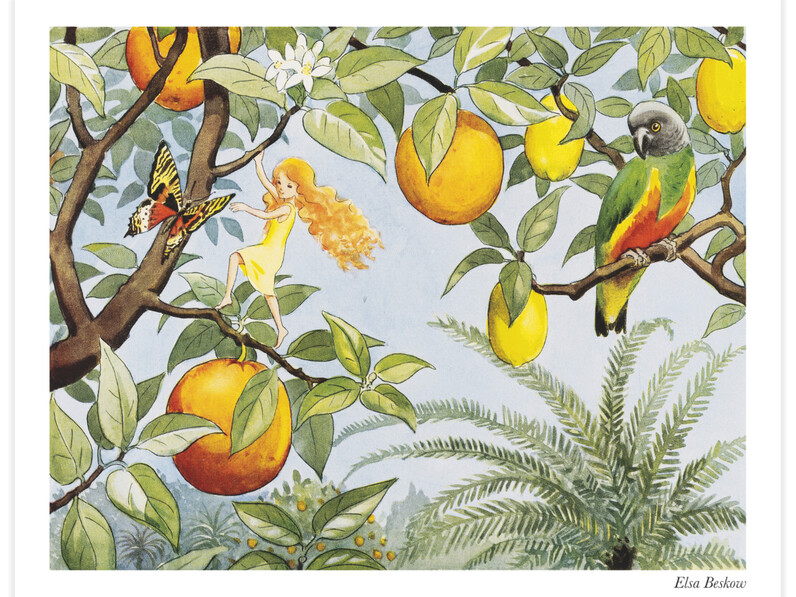 Solägget - Älvan i sollandet - Poster