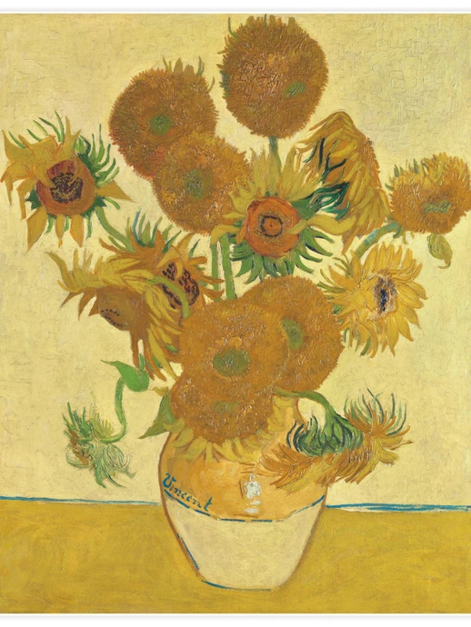 Sunflowers, Poster