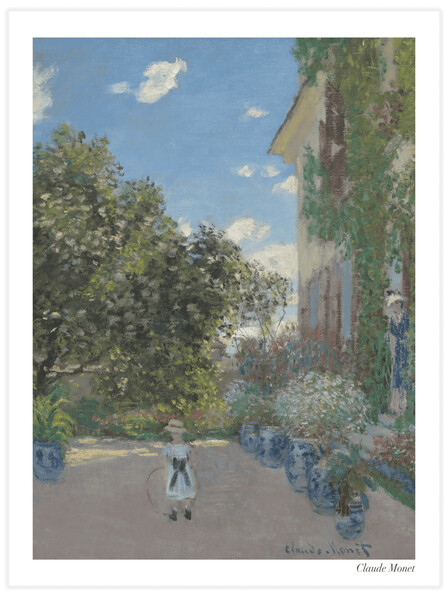 The Artists House at Argenteuil - Poster