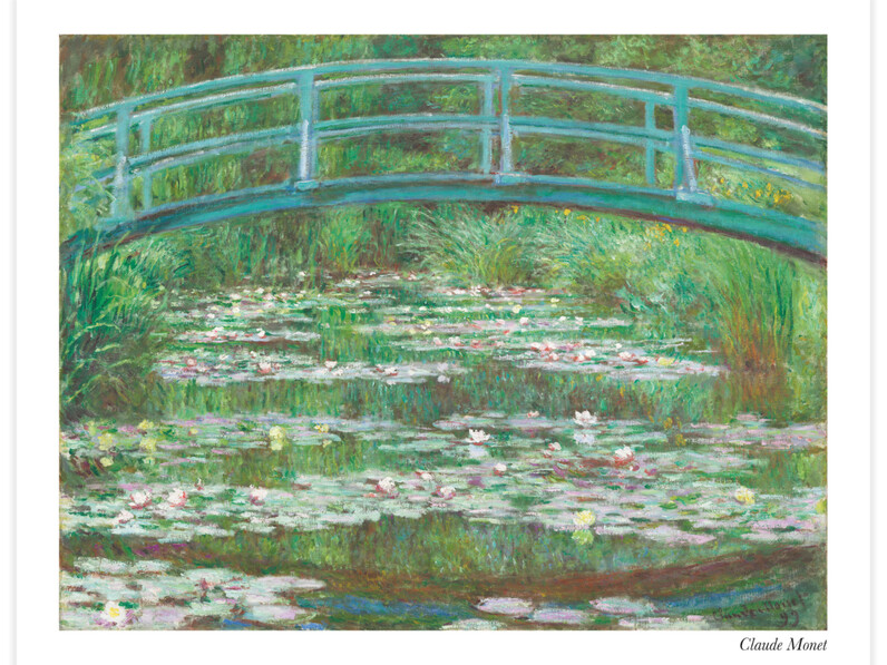 The Japanese Footbridge - Poster