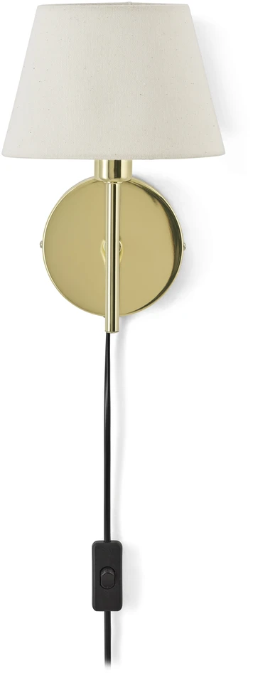 Adina - Vägglampa H26 B18 cm - Gul
