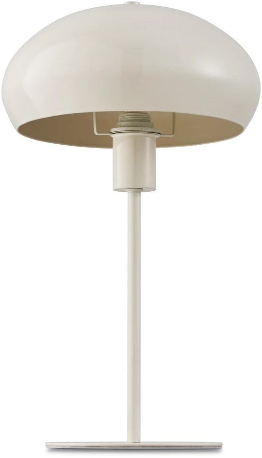 Cassie - Bordslampa, H38 Ø22 cm - Vit