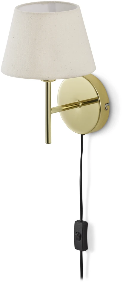 Adina - Vägglampa H26 B18 cm - Gul
