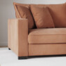 Rossi - 4-sits soffa - Gul