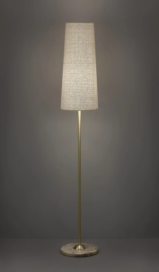 Camille - Golvlampa, Ø23 H141 cm - Beige