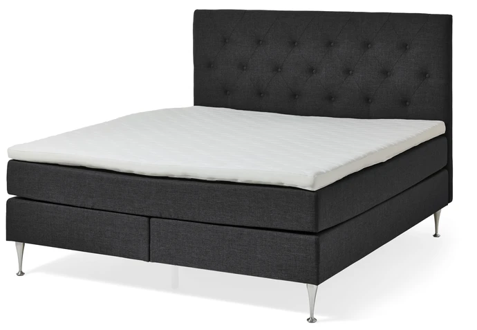 Granö, Kontinentalsäng, dubbelsäng med bäddmadrass och sänggavel