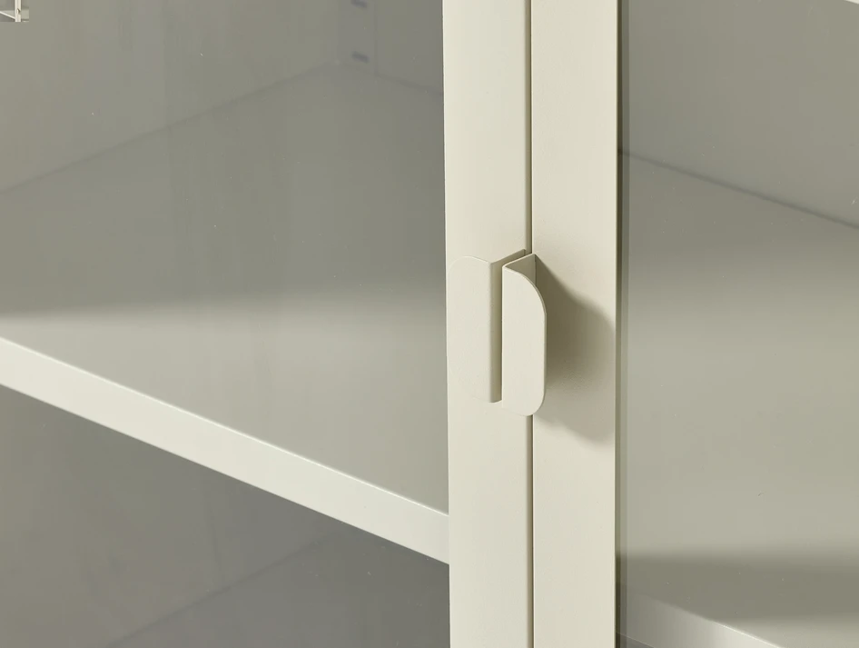 Arcolo - Skåp 2 dörrar, 80x35x90 cm - Beige