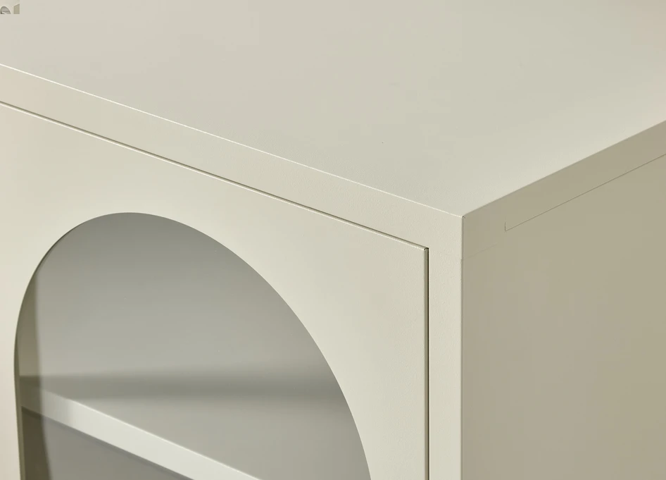 Arcolo - Skåp 2 dörrar, 80x35x90 cm - Beige