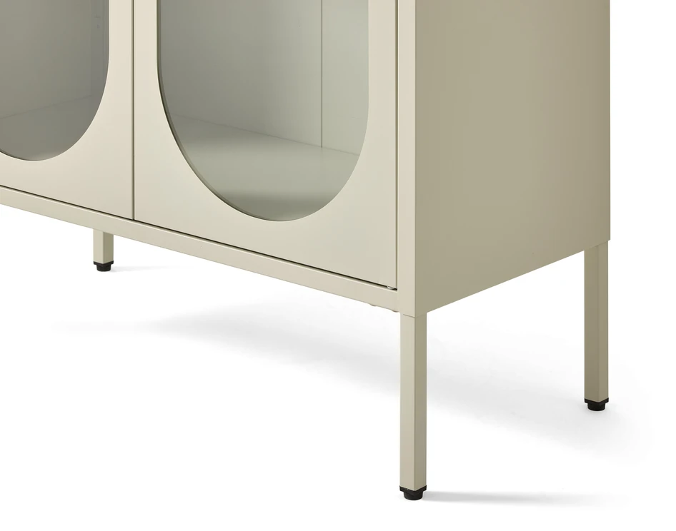 Arcolo - Skåp 2 dörrar, 80x35x90 cm - Beige
