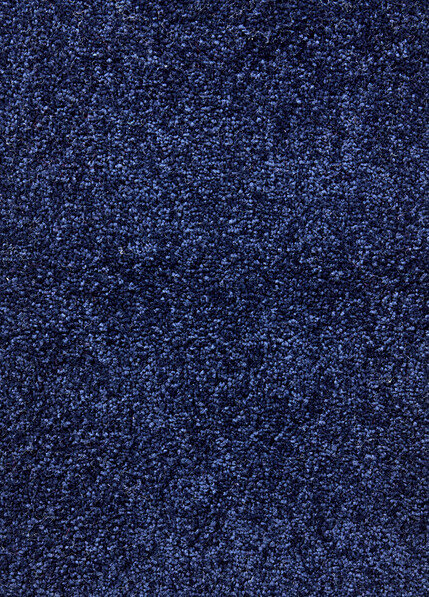 Neptunus - Måttbeställd matta, langetterad kant - Blå