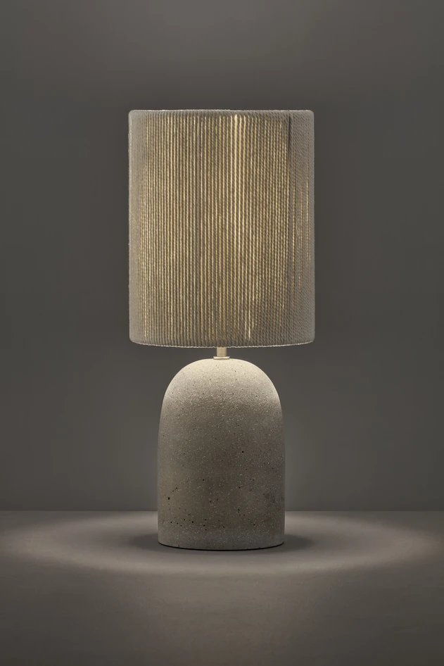 Louisa - Bordslampa H48 Ø20 cm - Grå
