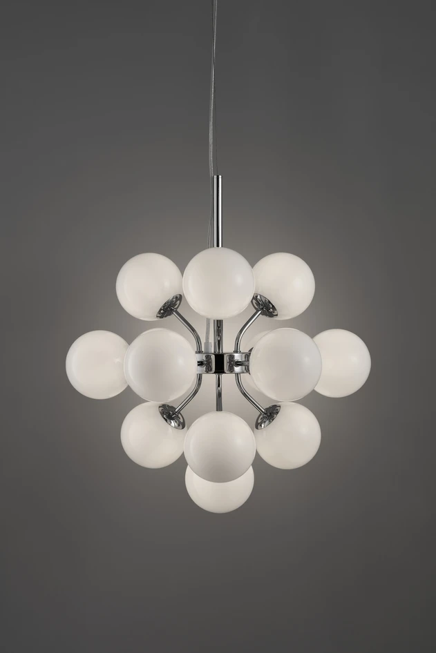 Essa - Taklampa H56,5 Ø52 cm - Grå