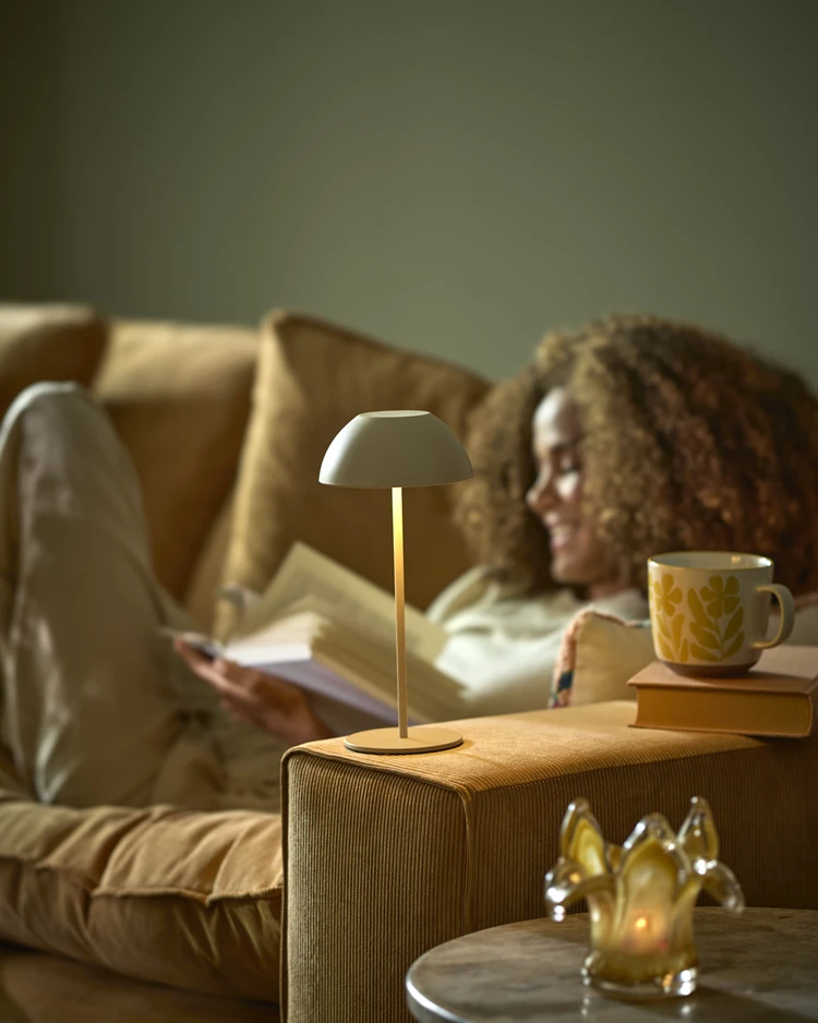 Niki - Portabel bordslampa H28 Ø13 cm - inspiration