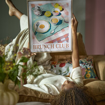 Brunch club - Tavla, B50 H40 cm - inspiration