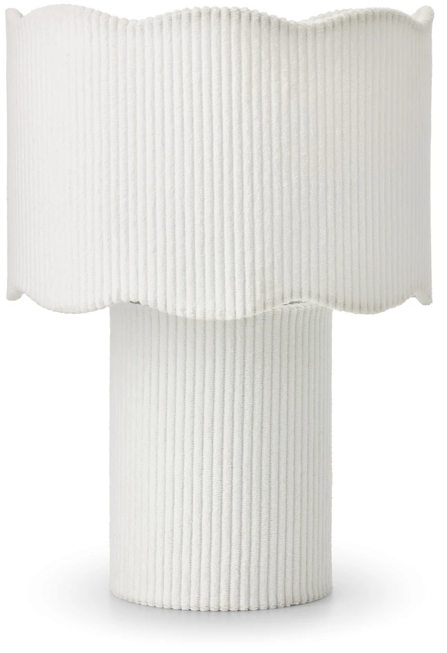 Tina - Bordslampa, Ø23.5 H32 cm - Vit
