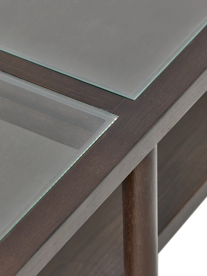 Edon - Soffbord, 120x60x45 cm - Brun