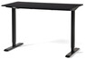 Motivo - Höj- och sänkbart skrivbord, 120x60x70-118 cm - Svart