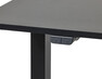 Motivo - Höj- och sänkbart skrivbord, 120x60x70-118 cm - Svart