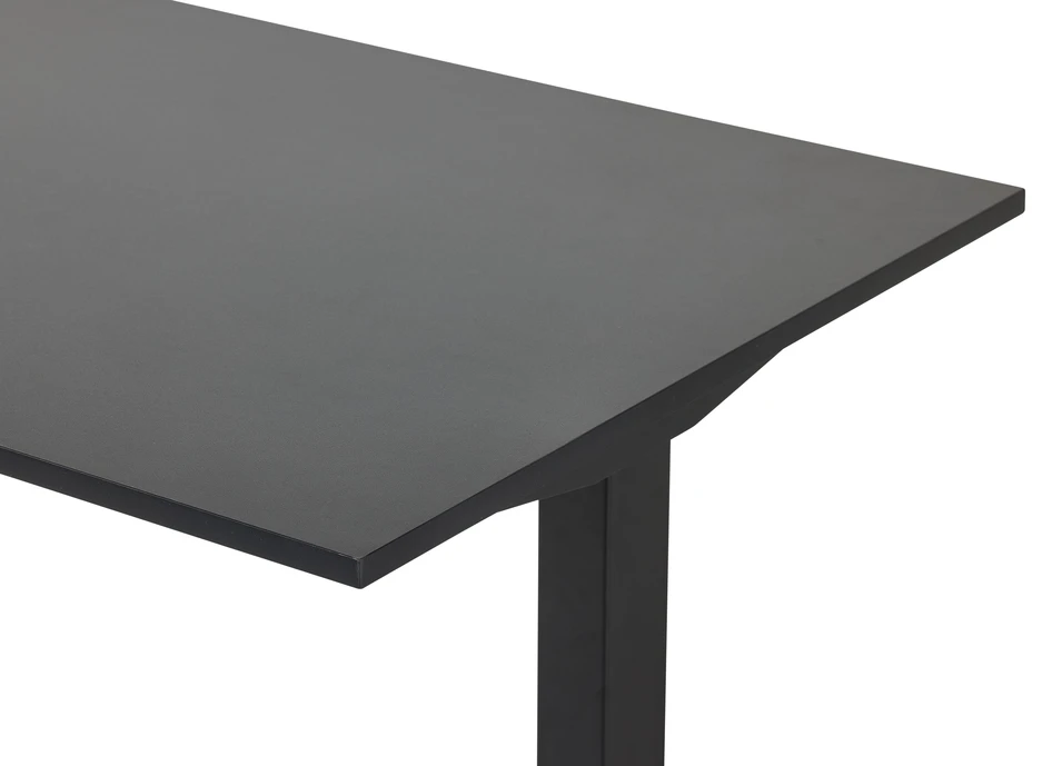 Motivo - Höj- och sänkbart skrivbord, 120x60x70-118 cm - Svart