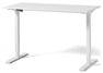 Motivo - Höj- och sänkbart skrivbord, 120x60x70-118 cm - Vit