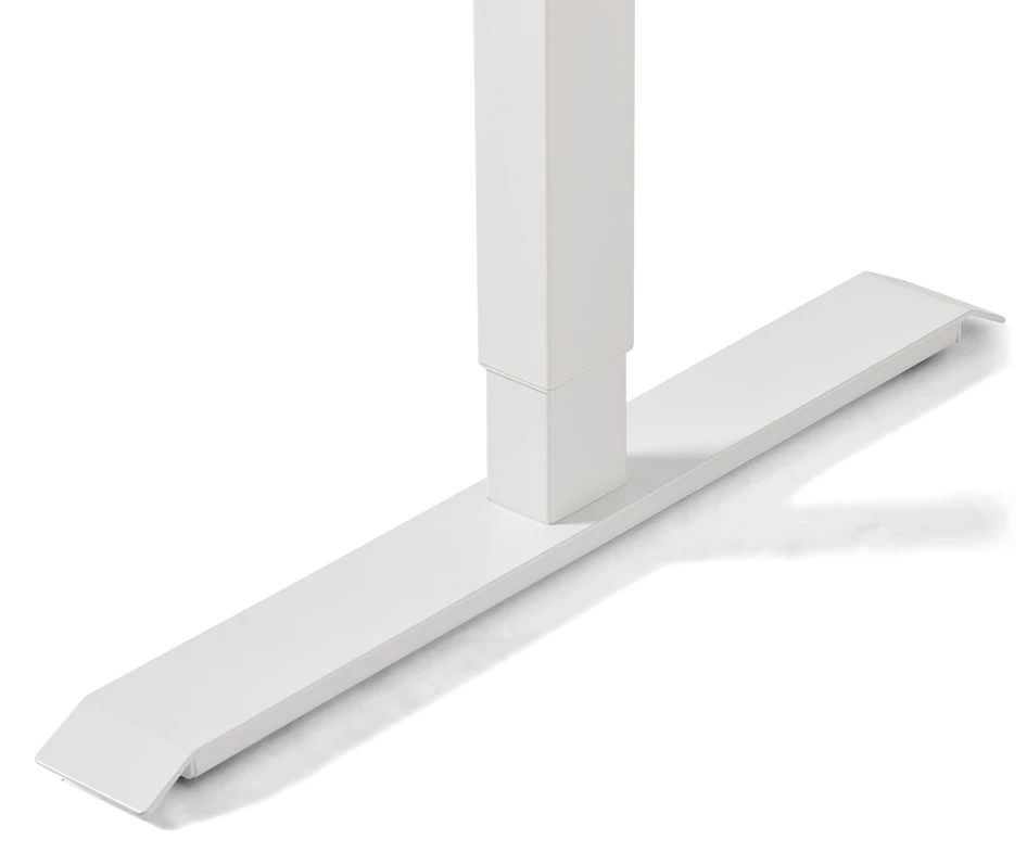 Motivo - Höj- och sänkbart skrivbord, 120x60x70-118 cm - Vit