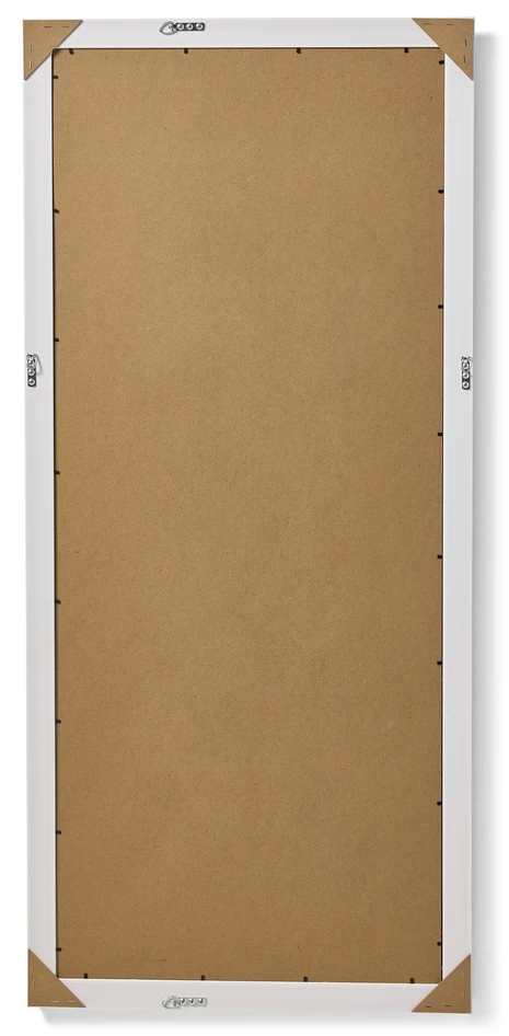 Iselin - Väggspegel, H127,5 B57,5 D2,8 cm - Vit