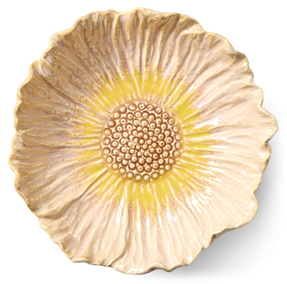 Rosenskära - Fat, H 10,5 Ø 20,5 cm - Rosa