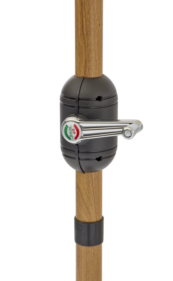 Ombra - Parasoll, Ø 270 cm - Vit