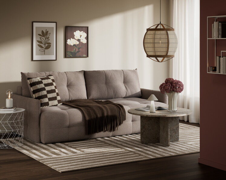 Eden - 3-sits soffa svängd - inspiration