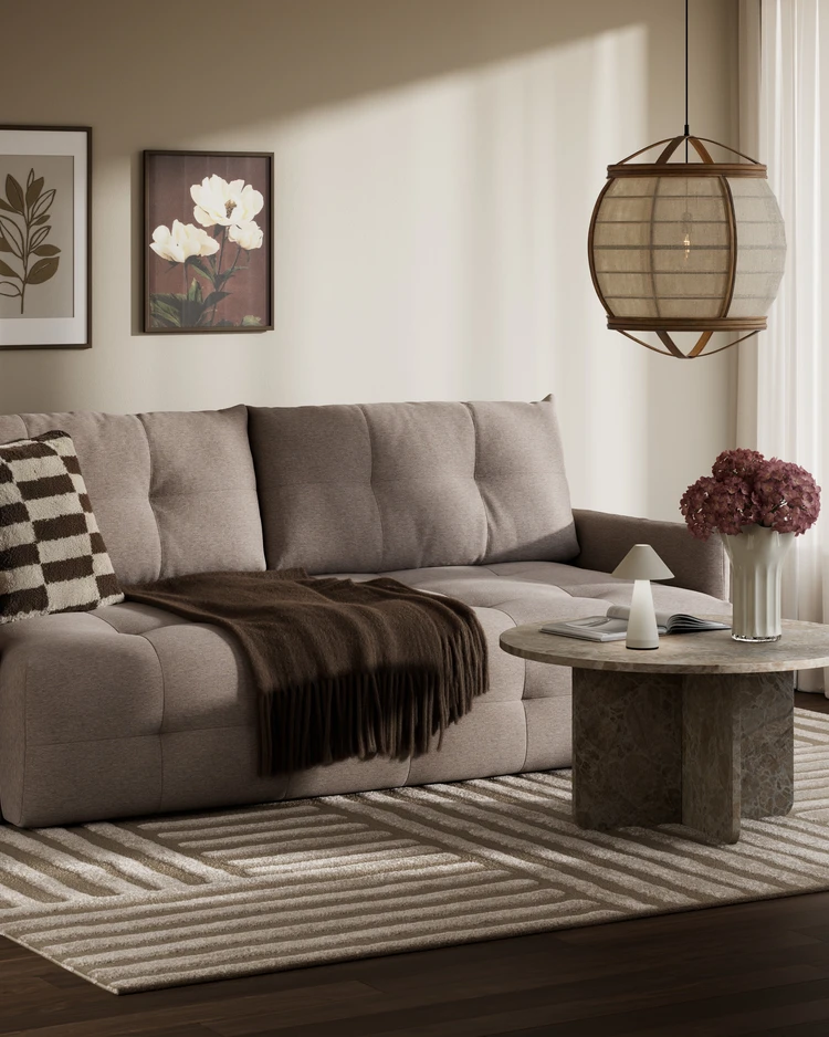 Eden - 3-sits soffa svängd - inspiration