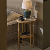 Tuva - Sängbord, Ø 45 H 71 cm - inspiration