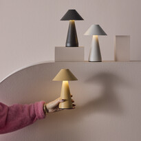 Sigge - Portabel bordslampa H23 Ø14,5 cm - inspiration