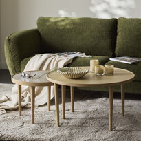 Tuva - Satsbord, Ø 55 H 42/Ø 80 H 46 cm - inspiration