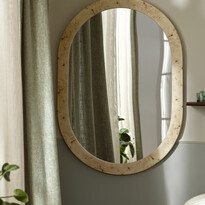 Solei - Väggspegel, H99 B70 D1,8 cm - inspiration