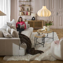 Astrid - Tv-bänk, 165x40x60 cm - inspiration