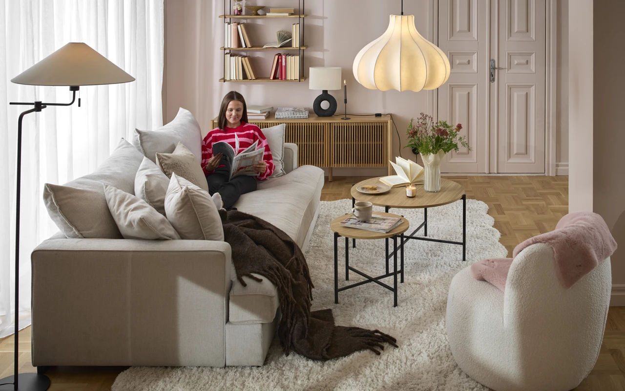 Astrid - Tv-bänk, 165x40x60 cm - inspiration