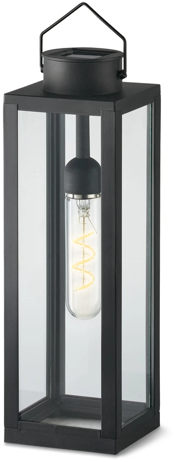 Noel - Solcellsbelysning H30 B9,3 D9,3 - Svart