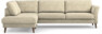 Bridge - 3-sits soffa med divan vänster - Beige