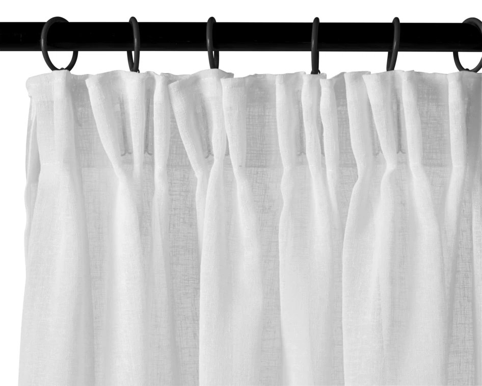 Sunnan - Gardin, 1-pack, 290x300 cm, Extra bred - Vit