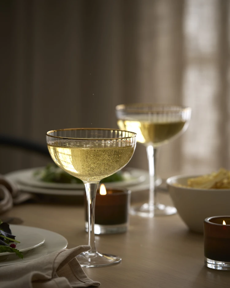 Palermo - Champagneglas Coupe, 4-pack, 31 cl - inspiration